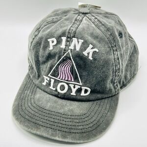 Pink Floyd Music Band Logo Distressed Hat Cap Adjustable Snapback Black Casual